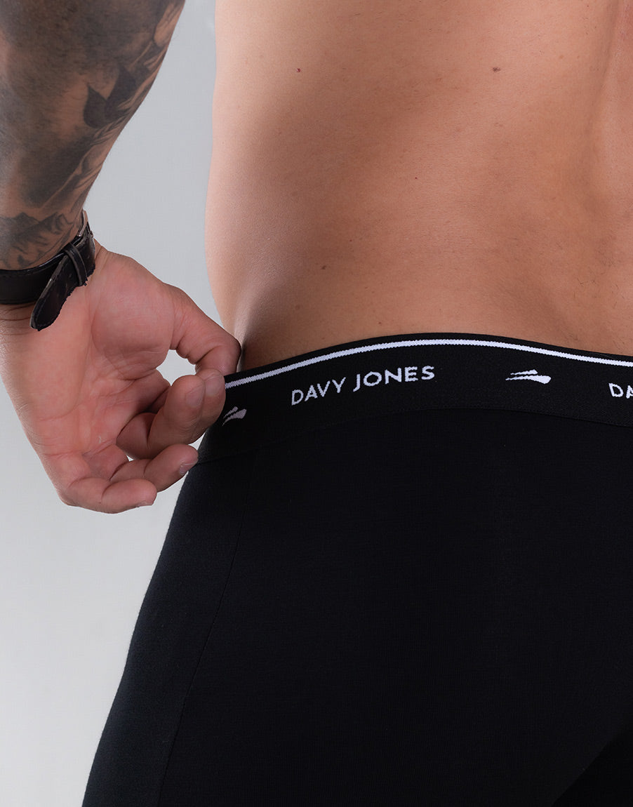 Kit Cueca Box Masculina Narcocel – Cor Preta