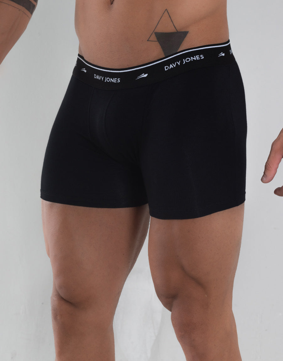 Kit Cueca Box Masculina Narcocel – Cor Preta