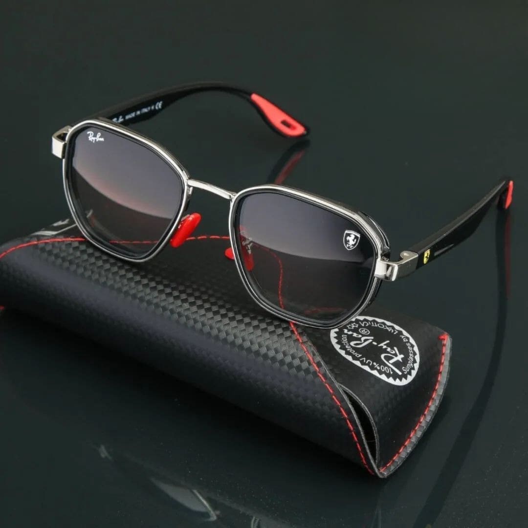 Óculos De Sol Ray-Ban Ferrari COM 1 ANO DE GARANTIA - PROMOÇÃO DIA DOS PAIS - APENAS 40 UNIDADES DISPONÍVEIS