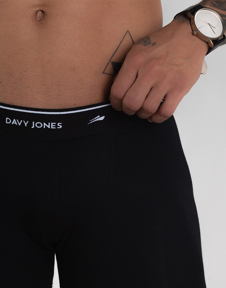 Kit Cueca Box Masculina Narcocel – Cor Preta