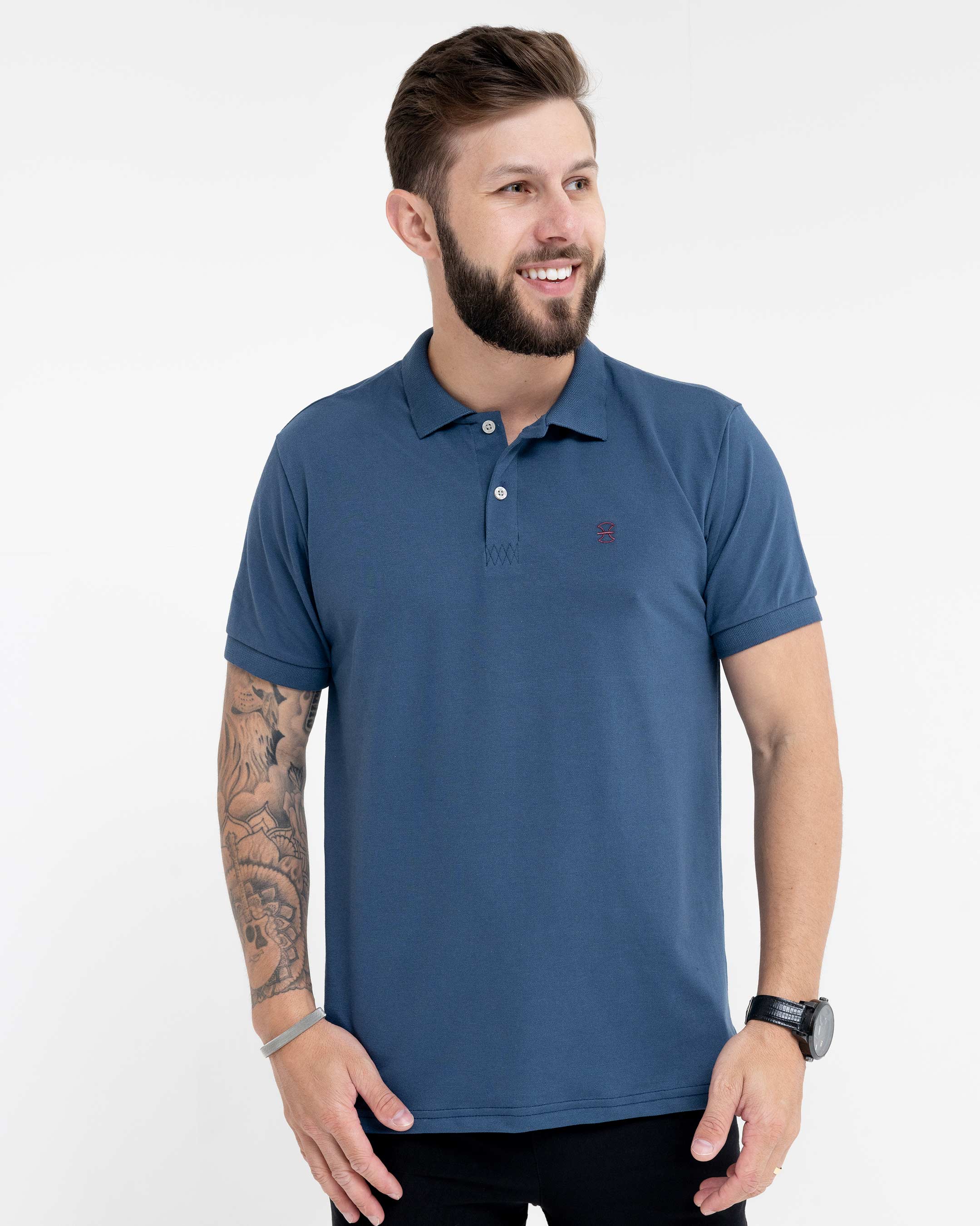 Navy Polo