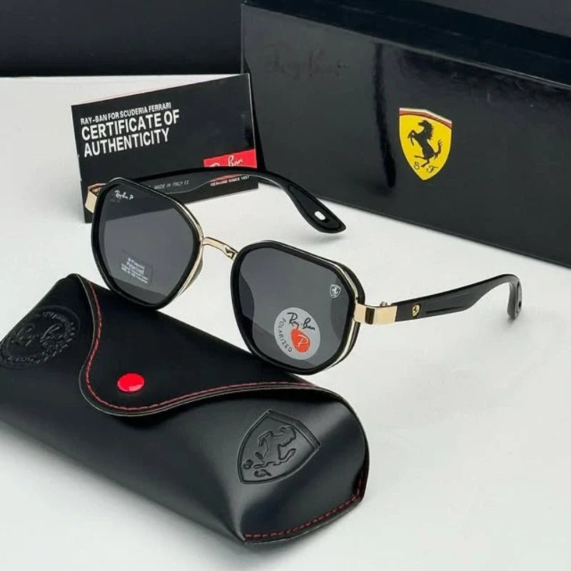 Óculos De Sol Ray-Ban Ferrari COM 1 ANO DE GARANTIA - PROMOÇÃO DIA DOS PAIS - APENAS 40 UNIDADES DISPONÍVEIS