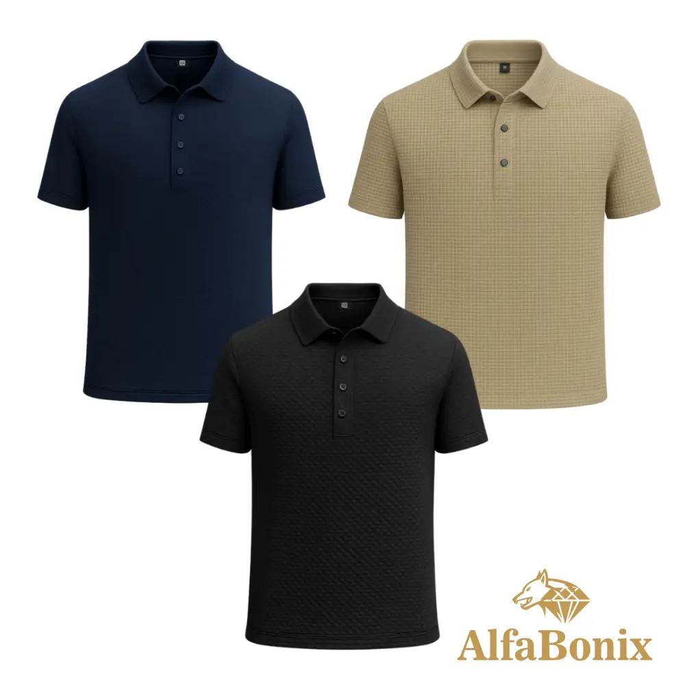 Kit Camisa Polo Alfa Gelato – Compre 1, Leve 3 [Promoção]