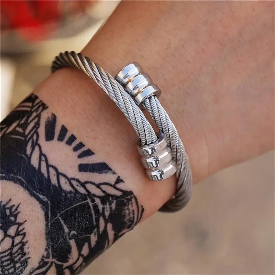 Pulseira Masculina Prata