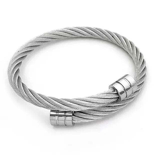 Pulseira Masculina Prata