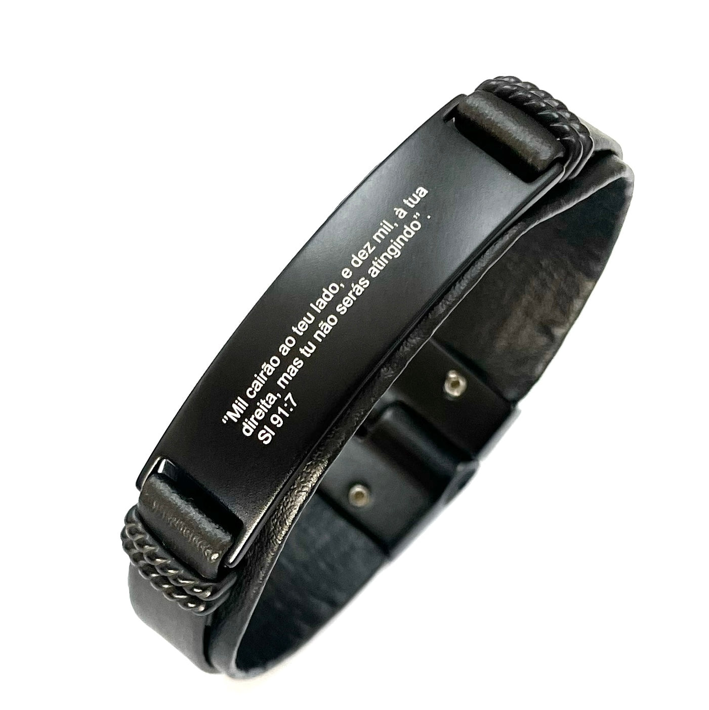 Pulseira Masculina Salmo 91